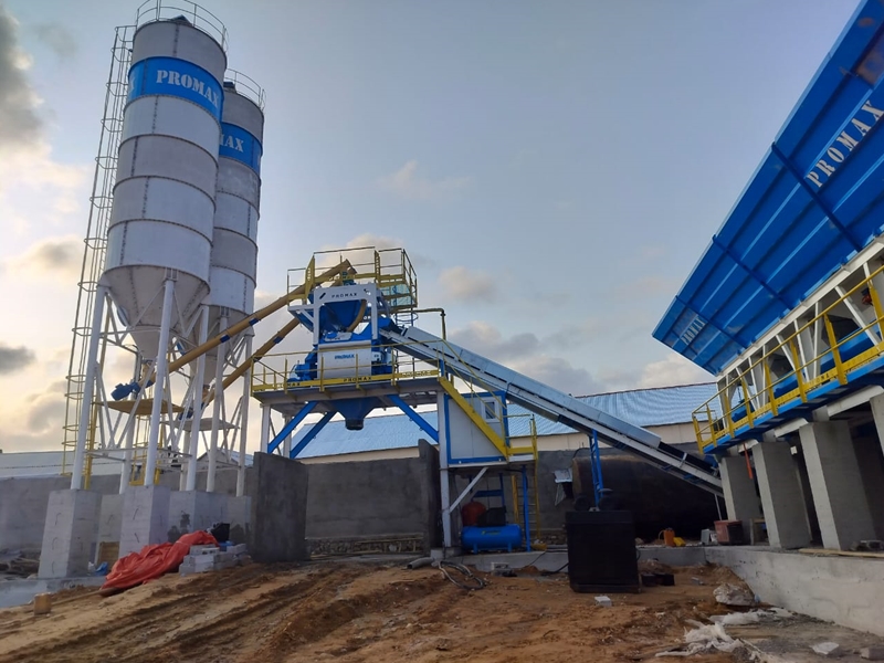 100m³/h Kompakt Beton Santrali